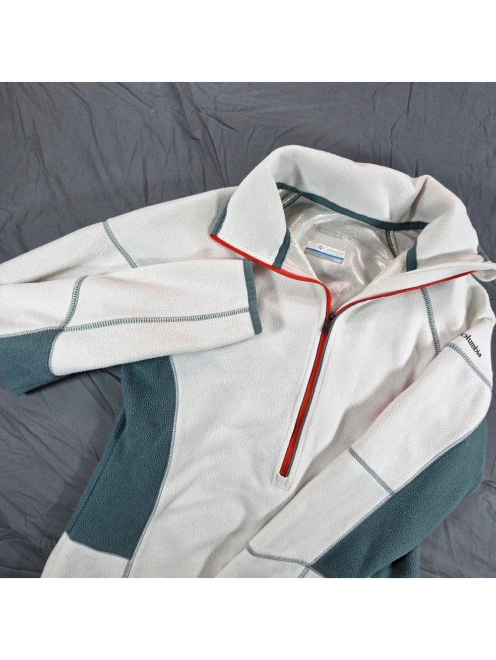 Columbia fleece quarter-zip pullover jacket